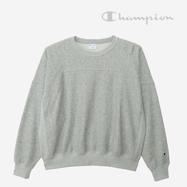 Rakuten - ・CHAMPION｜Reverse Weave Crew Neck Foot Ball Sweatshirt/ チャンピオン/リバース ウィーブ クルー ネック フット ボール スウェット シャツ/オックスフォードグレー #