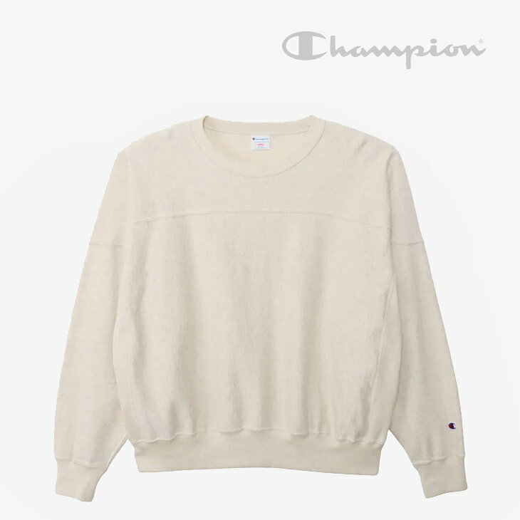 Rakuten - ・CHAMPION｜Reverse Weave Crew Neck Foot Ball Sweatshirt/ チャンピオン/リバース ウィーブ クルー ネック フット ボール スウェット シャツ/オートミール #