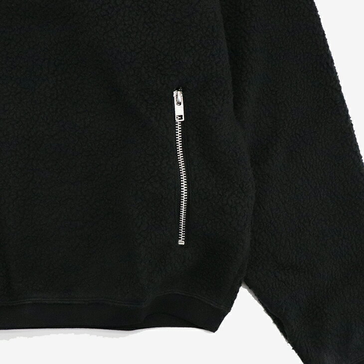 ・NIKE｜Club Sherpa Winterized LS Crew/ ナイキ/クラブ シェルパ ウィンターライズド ロングスリーブ クルー/ブラック # 3