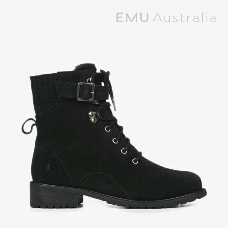 ＊EMU｜W Cassab Boot Water Proof/ エミュー/カサブ ブーツ ウォータープルーフ/ブラック