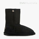 ・EMU|W Australia Made Platinum Stinger Slim Lo/ エミュー/オーストラリア メイド プラチナ スティンガー スリム ロー シープスキン ムートン/ブラック #