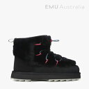 ＊EMU｜W Taylor Boot Sheepskin/ エミュー/テイラー ブーツ シープスキン ムートン/ブラック #