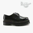 DR.MARTENS｜1461 Quad Squared Polished Smooth/ ドクター マーチン/スリーホール クアッド スクエアード ポリッシュド スムース/ブラック