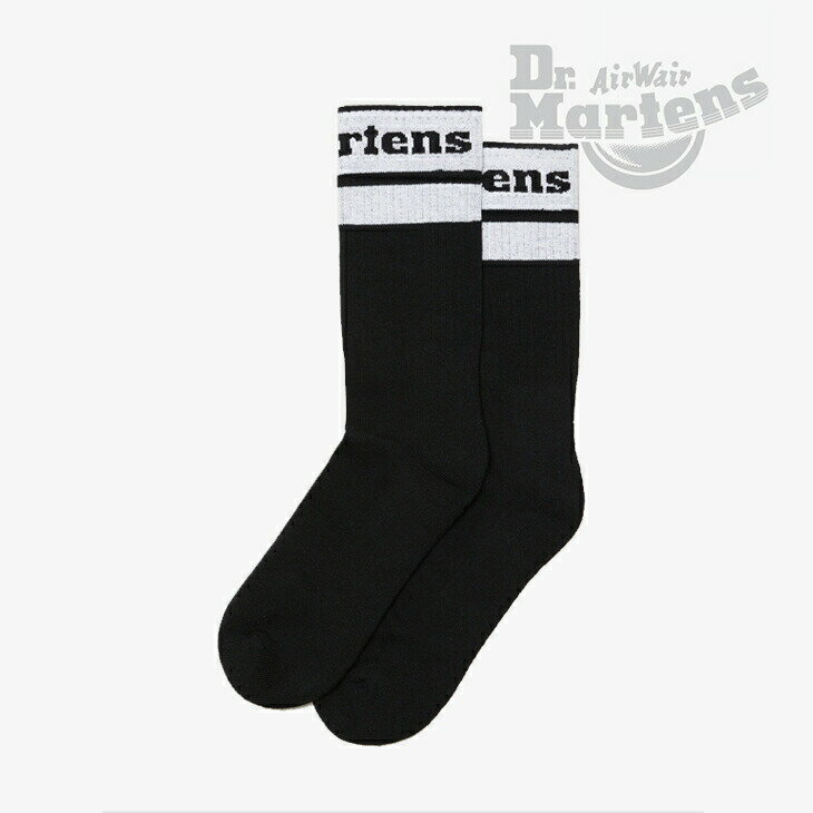 ・DR.MARTENS｜Athletic Logo Sock Organic Cotton Blend/ ドクター マーチン/アスレチック ロゴ ソックス オーガニック コットン ブレ..