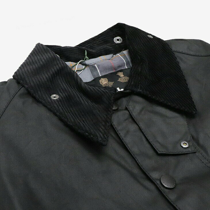 ▲8/1限定 P10倍］BARBOUR｜Transport Wax Jacket/ バブアー/トランスポートワックスジャケット/ブラック #