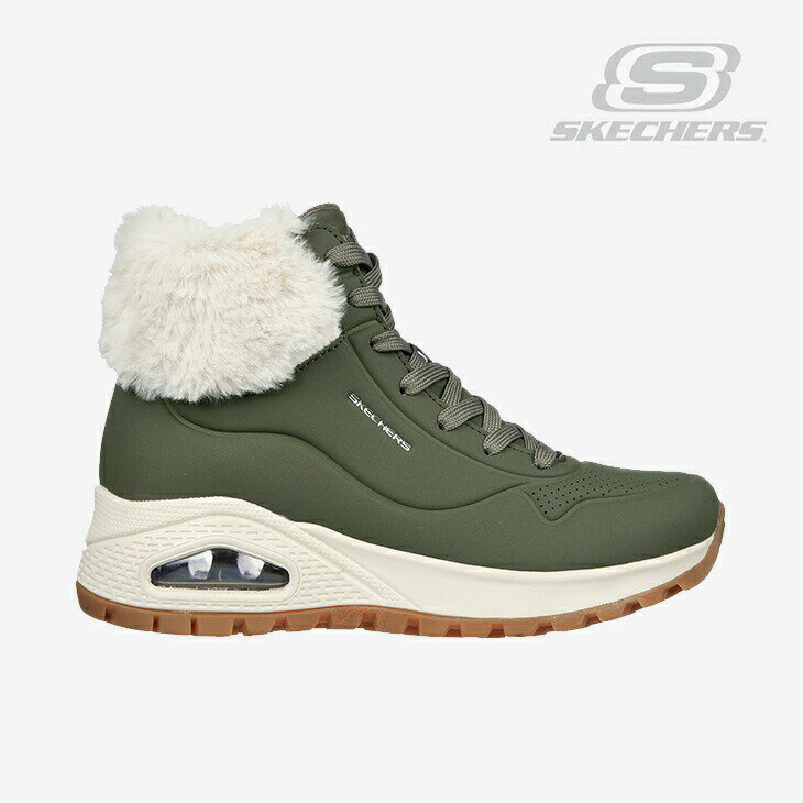 ・SKECHERS｜W Uno Rugged Fall Air/ スケッチャーズ/ウノ ラギッド フォール エア スケッチエア/オリーブ #