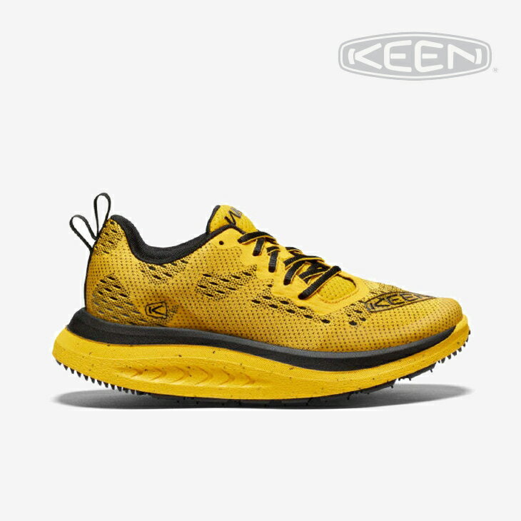 Rakuten - ＊KEEN｜W WK400/ キーン/ダブルケー フォーハンドレッド/キーンイエローxブラック #