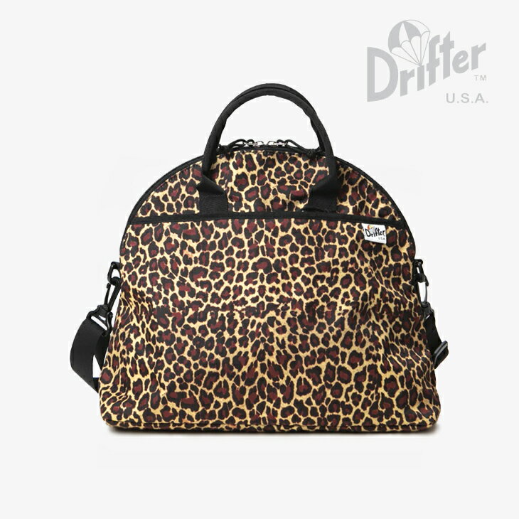 ・DRIFTER USA｜Willoughby Tote Shoulder/ ドリフター/ウィロビー トート ショルダー/レオパード #