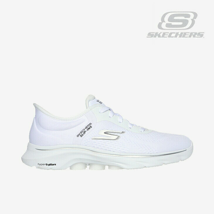 ・SKECHERS｜W Slip-Ins Go Walk 7 Valin/ スケッチャーズ/スリップインズ ゴー ウォーク バリン/ホワイトxブラック #