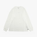 ・NIKE|NSW Premium Essential Sustainable LS T-Shirt/ ナイキ/プレミアム エッセンシャル サステナブル ロングスリーブ T-シャツ/ホワイト #