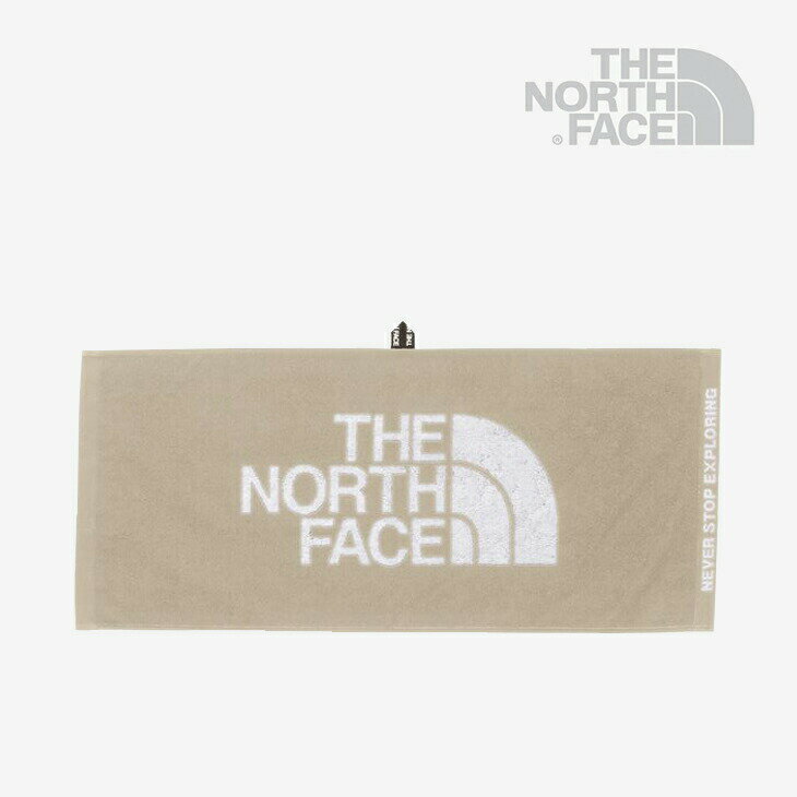 ・THE NORTH FACE｜Comfort Cotton Towel M/ ノース フェイス/コンフォート コットン タオル ミディアム/グラベル #