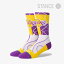 ・STANCE｜xNBA Zone Socks Lakers/ スタンス/ゾーン ソックス レイカーズ/パープル #