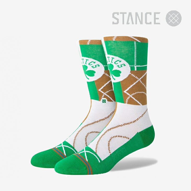 ・STANCE｜xNBA Zone Socks Celtics/ スタンス/ゾーン ソックス セルティックス/グリーン #