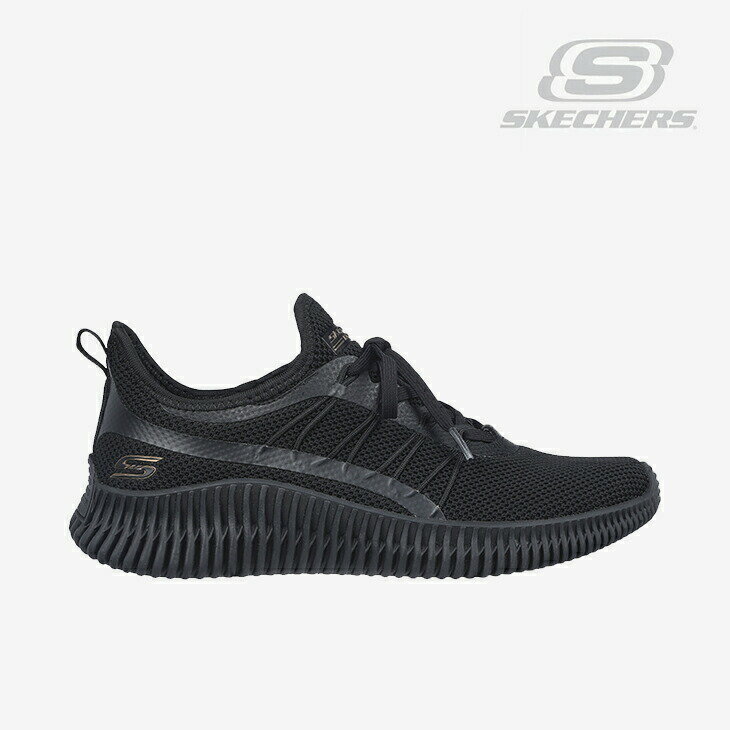 ・SKECHERS｜W Bobs Sport Geo New Aesthetics/ スケッチャーズ/ボブス スポート ジオ ニュー エスセティクス/ブラックxブラック #