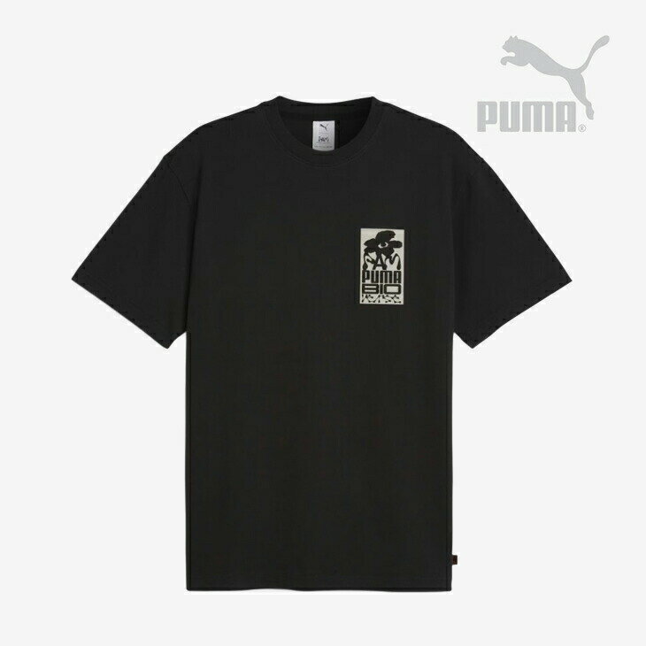 PUMA｜xP.A.M. Perks and Mini Graphic T-shirt/ プーマ/パークス アンド ミニ グラフィック Tシャツ/ブラック