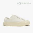 ・SUPERGA|Works Low Cut Broken Twill/ スペルガ/ワークス ローカット ブロークンツイル/ホワイトxオフホワイト #
