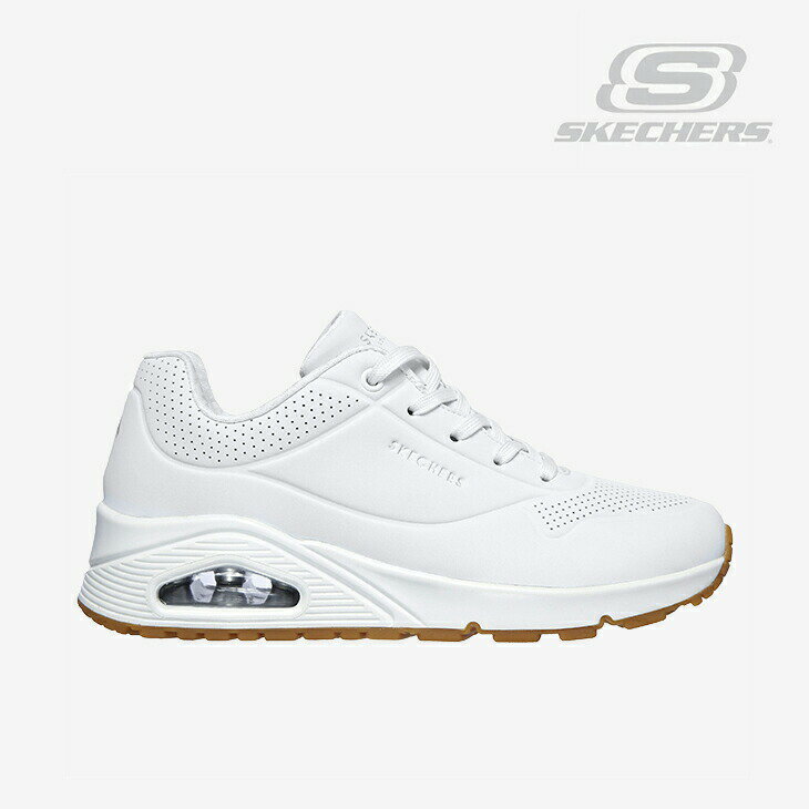 ＊SKECHERS｜W Uno Stand on Air/ スケッチャーズ/ワイド ウノ スタンド オン エア/ホワイト #