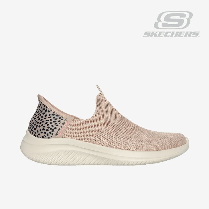 ・SKECHERS｜W Slip-Ins Ultra Flex 3.0 New Energy/ スケッチャーズ/スリップインズ ウルトラ フレックス ニュー エナジー ニット/タンxブラック #