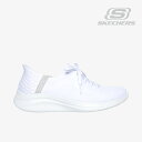 ・SKECHERS｜W Slip-Ins Ultra Flex 3.0 Brilliant Path/ スケッチャーズ/スリップインズ ウルトラ フレックス ブリリアント パス/ホワイト #