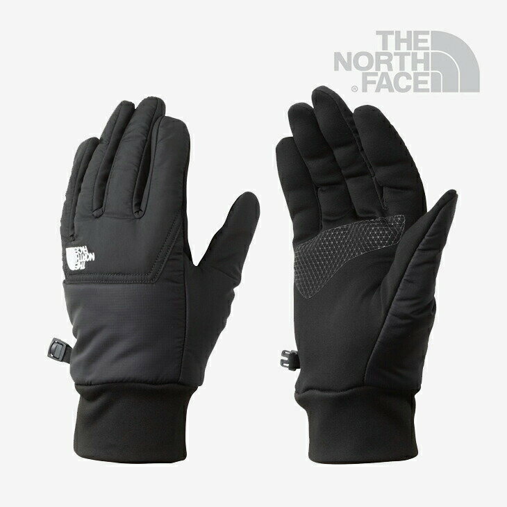 楽天GO ON・THE NORTH FACE｜Nuptse E Chip Gloves Primaloft/ ノース フェイス/ヌプシイーチップグローブ プリマロフト/ブラック #