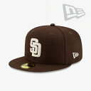 ・NEW ERA｜59Fifty MLB On-Field Padres Alternate/ ニュー エラ/フィフティーナインフィフティー オン フィールド パドレス オルタネイト/バーントウッドxパーフェクトタン #