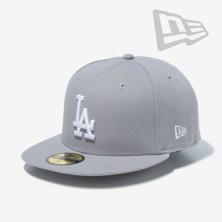 ・NEW ERA｜59Fifty Los Angels Dodgers/ ニュー エラ/フィフティーナインフィフティ ロサンゼルス ドジャース/グレー #
