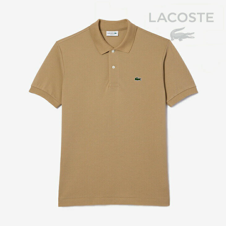 ＊LACOSTE｜Pique L.12.12 Short Sleeve Polo Shirt/ ラコステ/ピケ ラコステ 1212 ショート スリーブ ポロ シャツ/ライオンベージュ #