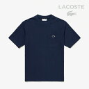 ・LACOSTE|Outline Croc Pocket T-Shirt/ ラコステ/アウトライン クロック ポケット ショート スリーブ Tシャツ/ネイビーブルー #