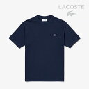 LACOSTEOutline Croc Crewneck T-Shirt/ 饳/ȥ饤 å 롼ͥå 硼 ꡼ T/ͥӡ֥롼 #