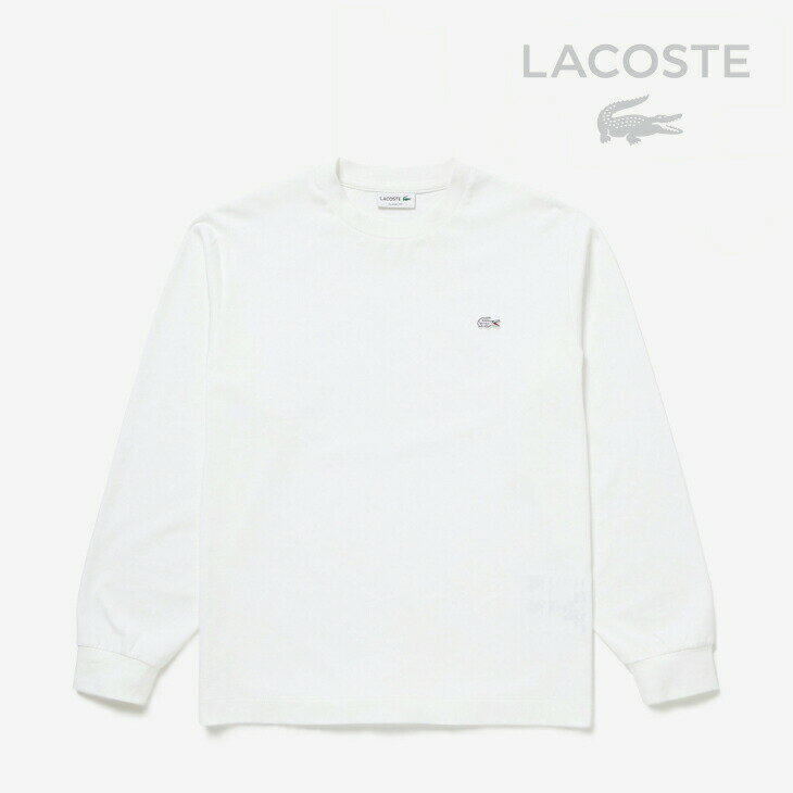 Rakuten - ・LACOSTE｜Basic Long Sleeve T-Shirt/ ラコステ/ベーシック ロング スリーブ Tシャツ/ホワイト #