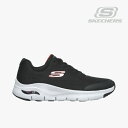 ＊SKECHERS｜Archi Fit/ スケッチャーズ/アーチ フィット/ブラックxレッド #