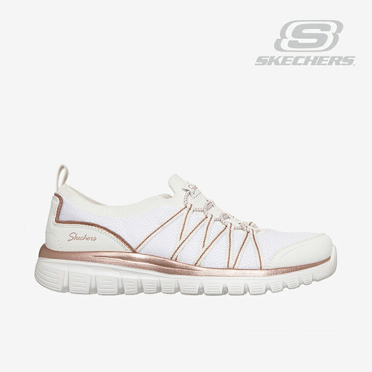 SKECHERS - ・SKECHERS｜W Graceful Pure Crush/ スケッチャーズ/グレースフル ピュア クラッシュ/ホワイトxローズゴールド #