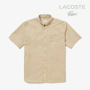 ラコステ ・LACOSTE｜Long Sleeve Regular Shirt/ ラコステ/ロング スリーブ レギュラー シャツ/サンド #