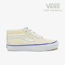 VANS Premium｜Sk8-Mid Reissue 83 LX/ ヴァンズ プレミアム/スケートミッド リイシュー ヘリテージ ラックス/オフホワイト