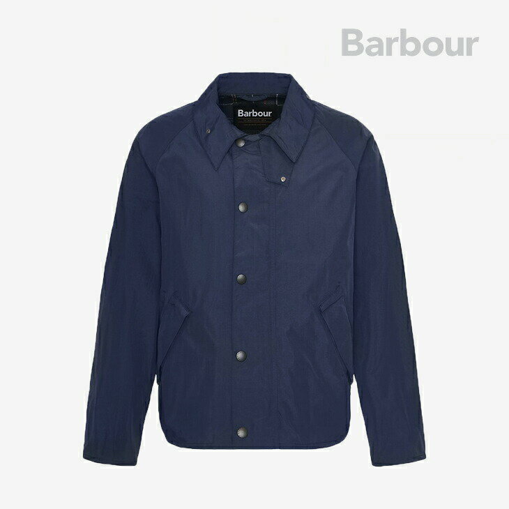 BARBOUR｜Transport Showerproof Jacket Oversized/ バブアー/トランスポート シャワープルーフ リップストップ ナイロン ジャケット オーバーサイズ/ネイビー