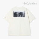 ・COLUMBIA｜Millers Crest Graphic SS T-Shirt/ コロンビア/ミラーズ クレスト グラフィック ショート スリーブ Tシャツ/シーソルト #