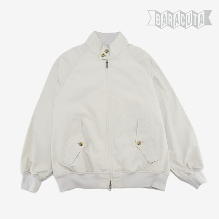 Rakuten - ・BARACUTA｜Box Light Harrington Jacket / バラクータ/ボックス ライト ハリントン ジャケット/ミスト #