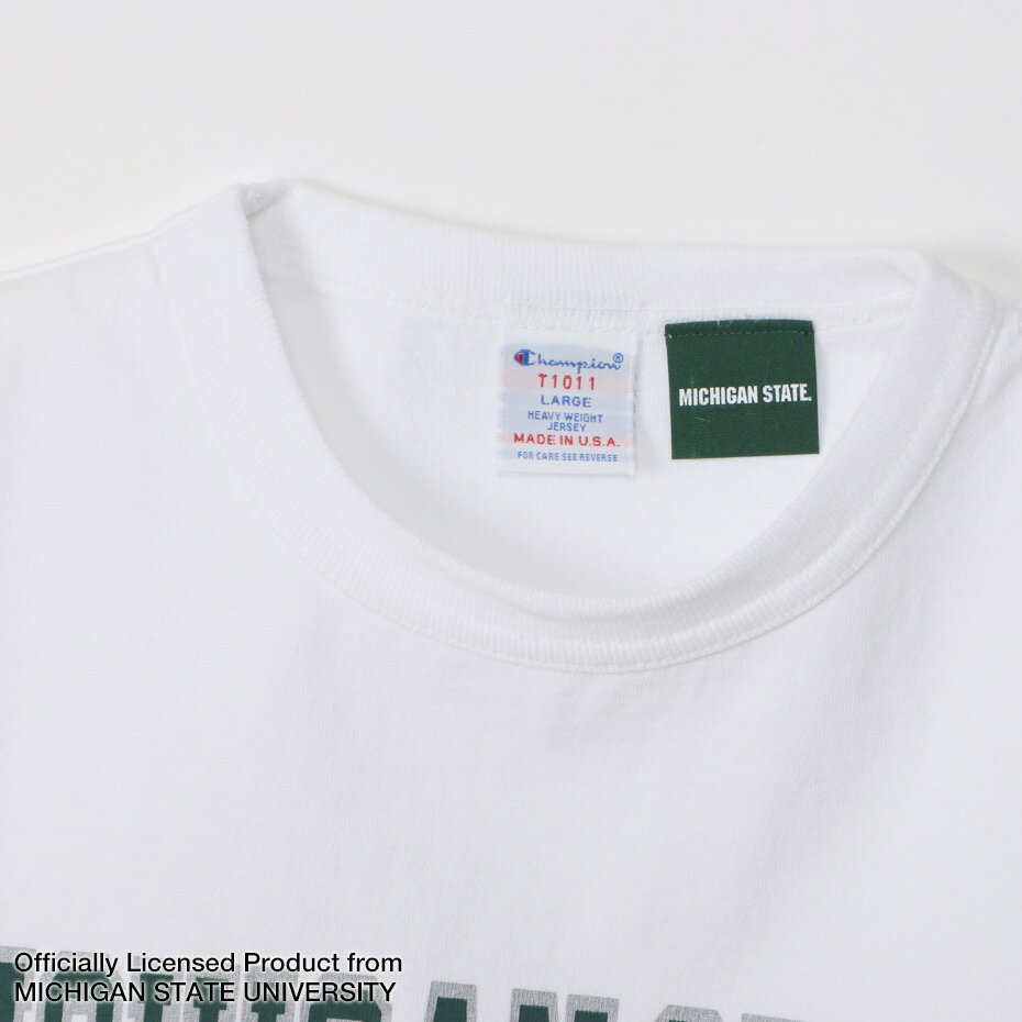 ：CHAMPION｜USA made T1011 SS T-Shirt Michigan State/ チャンピオン/アメリカ ...