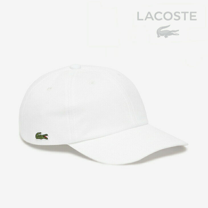 Rakuten - ：LACOSTE｜L.12.12 Cap/ ラコステ/サイド クロック キャップ ピケ/ホワイト #