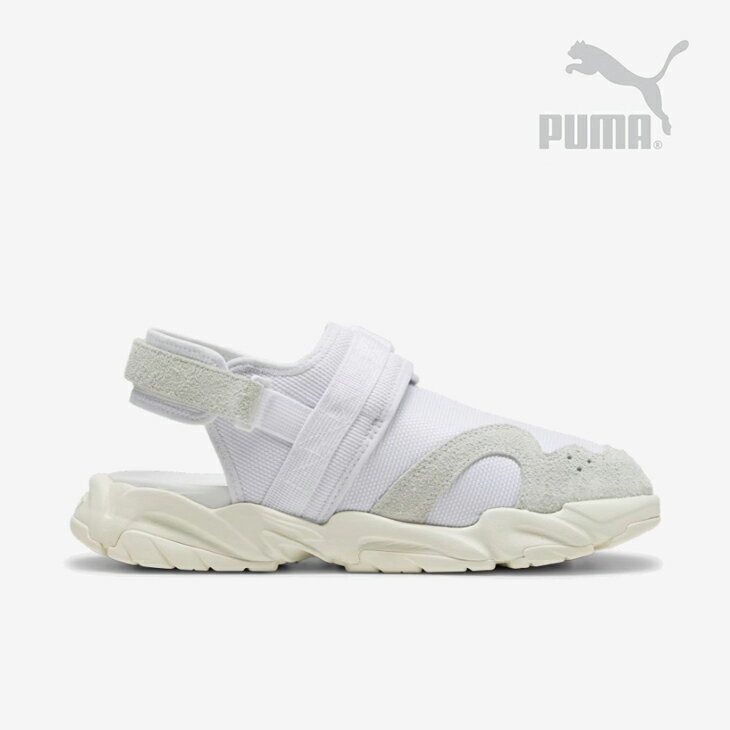 ・PUMA｜TS-01 New Material Sandal/ プーマ/トライノミック ニュー マテリアル サンダル/ホワイトxフロステッドアイボリー #