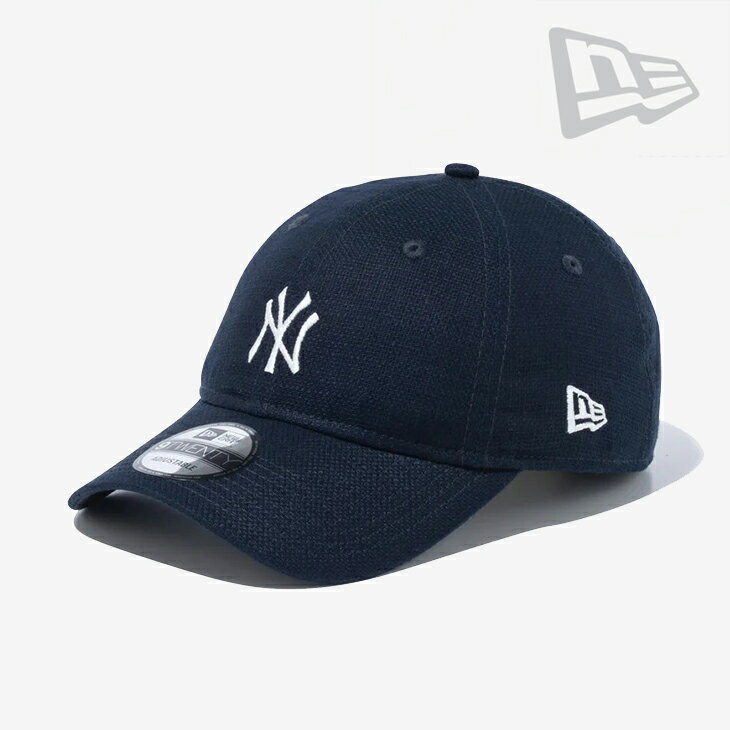 ・NEW ERA｜9Twenty ES MLB Cotton Flax Yankees/ ニュー エラ/ナイントゥエンティ イージーストナップ コットン フラックス ヤンキース/ダークネイビー #