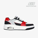 ・SKECHERS|Uno Court Low Post/ スケッチャーズ/ウノ コート ロー ポスト/ホワイトxレッド #