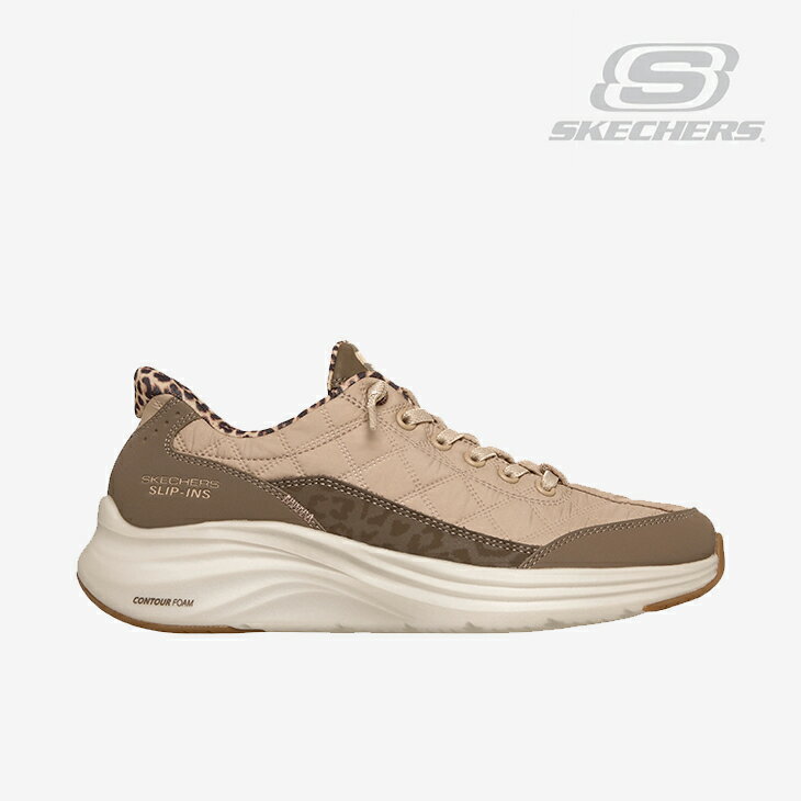 Rakuten - ・SKECHERS｜W Slip-Ins Contour Foam Cozy Fit Leopard Dream/ スケッチャーズ/スリップインズ コンターフォーム コージーフィット レオパードドリーム/ブラウン #