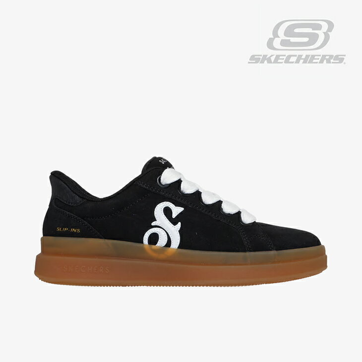 樂天商城 - ・SKECHERS｜W xSnoop Dogg Slip-Ins Courtside Cali Girls/ スケッチャーズ/スリップインズ スヌープ ドッグ コートサイド カリ ガールズ/ブラックxホワイト #