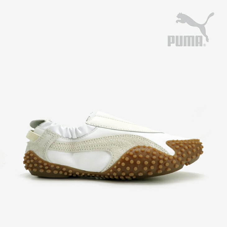 樂天商城 - ・PUMA｜W Mostro Move Leather/ プーマ/モストロ ムーブ レザー/プーマホワイトxウォームホワイト #