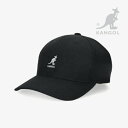 ・KANGOL|Wool Flexfit Baseball/ カンゴール/ウール フレックスフィット ベースボール/ブラック #