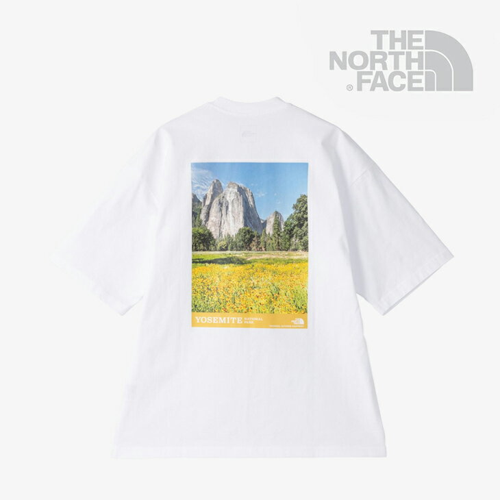 Rakuten - ：THE NORTH FACE｜SS Yosemite Scenery T-Shirt/ ノース フェイス/ショートスリーブ ヨセミテ シーナリー Tシャツ/ホワイト #