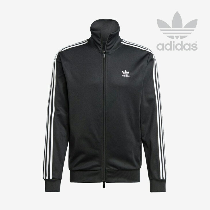 ・ADIDAS Originals｜Beckenbauer Track Top Jersey/ アディダス/ベッケンバウアー トラック トップ ジャージー/ブラックxブラック #