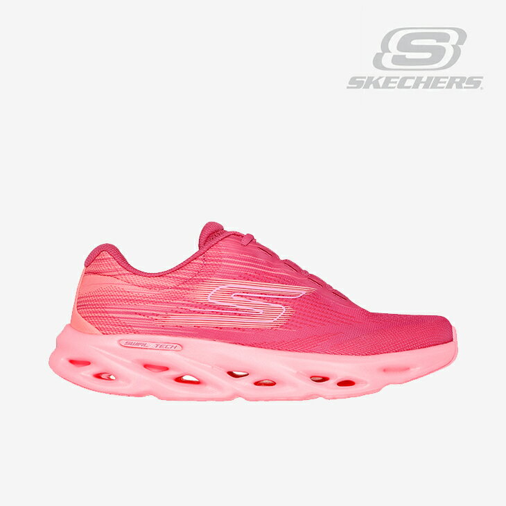 樂天商城 - ：SKECHERS｜W Go Run Swirl Tech Speed - Ultimate Stride/ スケッチャーズ/ゴーラン スワールテック スピード アルティメット ストライド/ホットピンクxピンク #