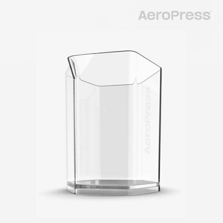 ・AEROPRESS｜Original Carafe Hex Shape 20oz Large Capacity/ エアロプレス/オリジナル カラフェ へックス シェイプ ラージ キャパシティ/クリア #